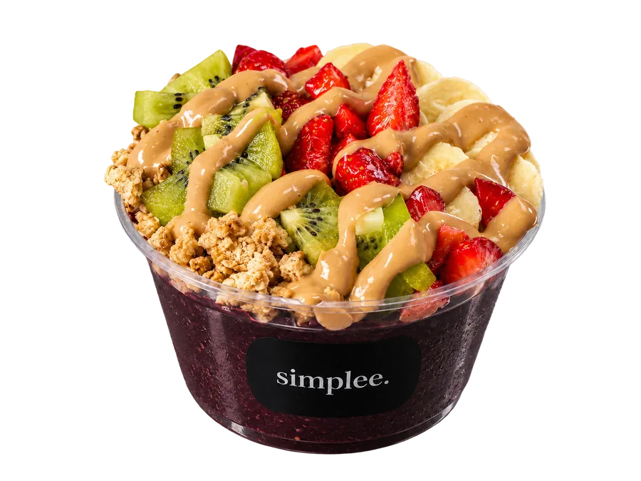 Açaí bowl Paraíso de Simplee