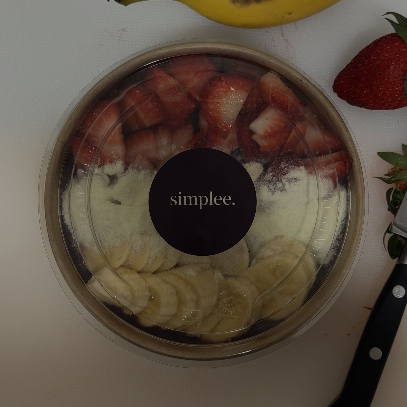 Açaí bowl con dulzura equilibrada en Simplee Castellón